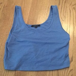 💙 Blue Crop Top Tank 💙